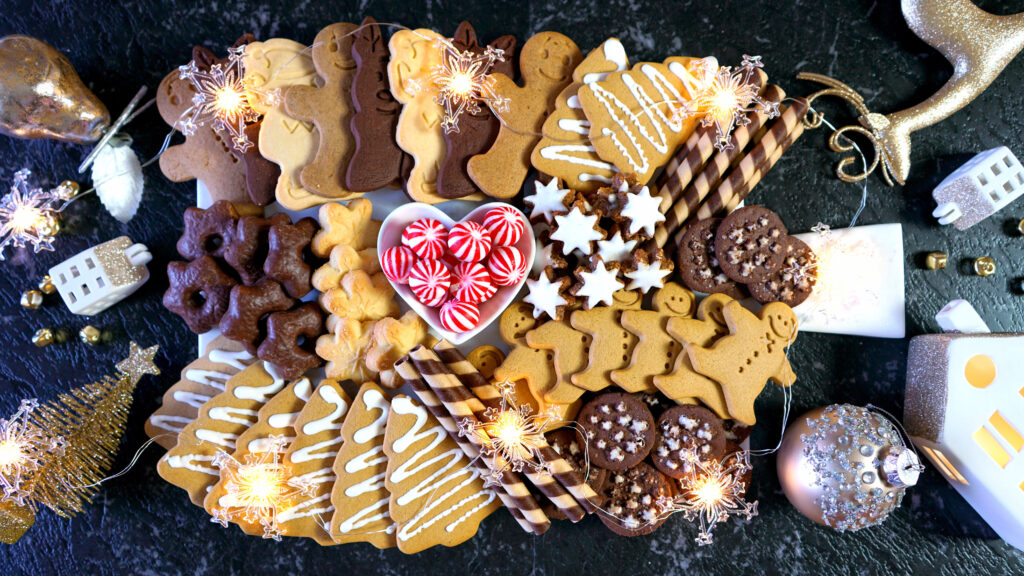 Bring a plate idea - Christmas Dessert Platter 